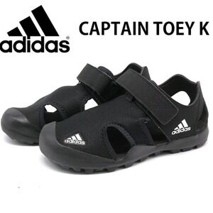 Adidas Terrex Captain Toey Kids 13K Sandals Black Traxion Water Shoes FX4203